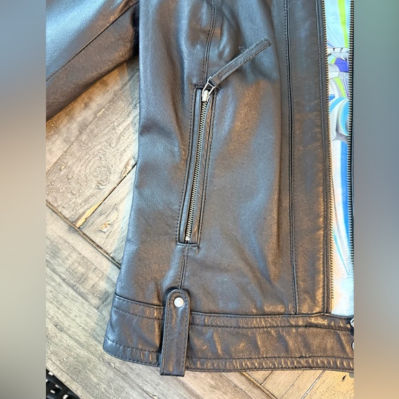 DANIER Genuine Leather Jacket, size XS. Vintage! - Picture 6 of 15